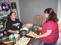  2007 Pierogi Party - Ewa and Marianne