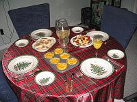  New Year's Day 2008 - Brunch -- The table is set